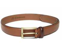 Men Brown Genuine Leather Belt Rs. 299