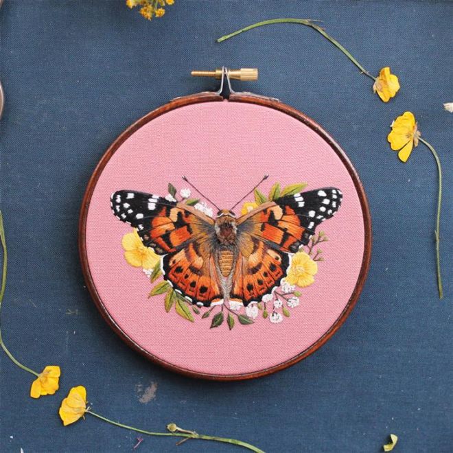 15 Creative Stitching Artworks By Emillie Ferris