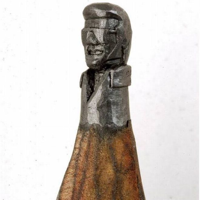 Dalton Ghette Makes Fantastic Sculptures With Pencil Tip