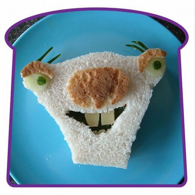 Homemade Creative Sandwich Art Ideas