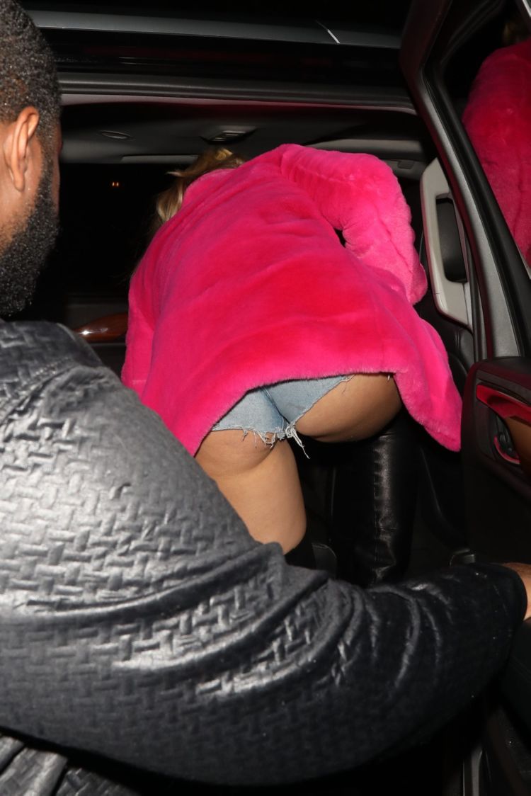 Jasmine Sanders Spotted Leaving Paris Hilton's 39th Birthday Bash