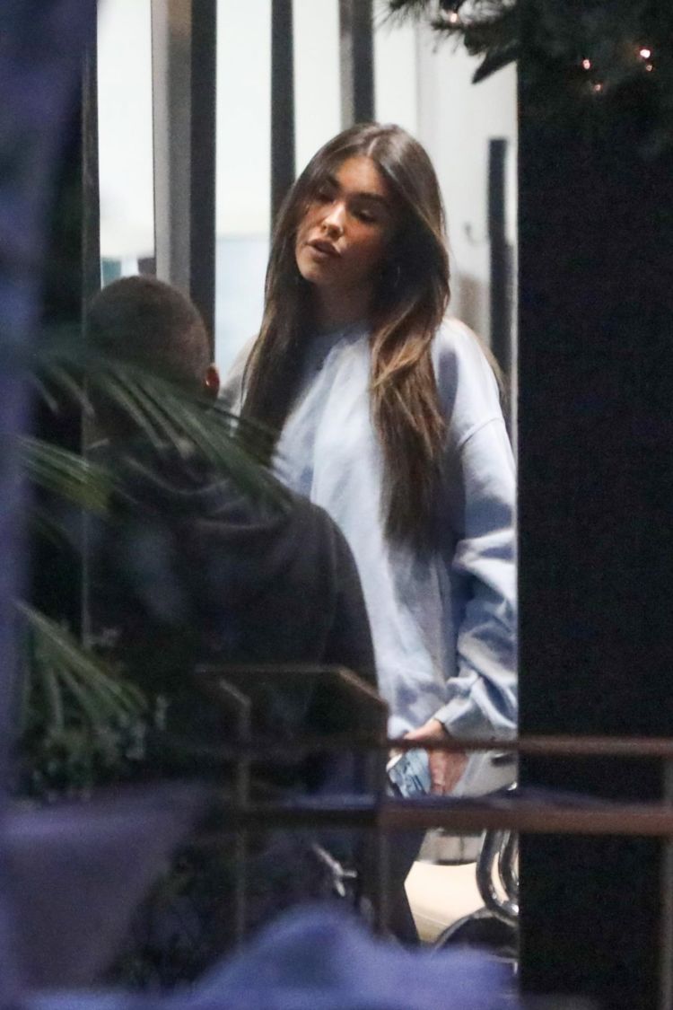 Madison Beer In A New Hairstyle After Leaving A Salon In West Hollywood