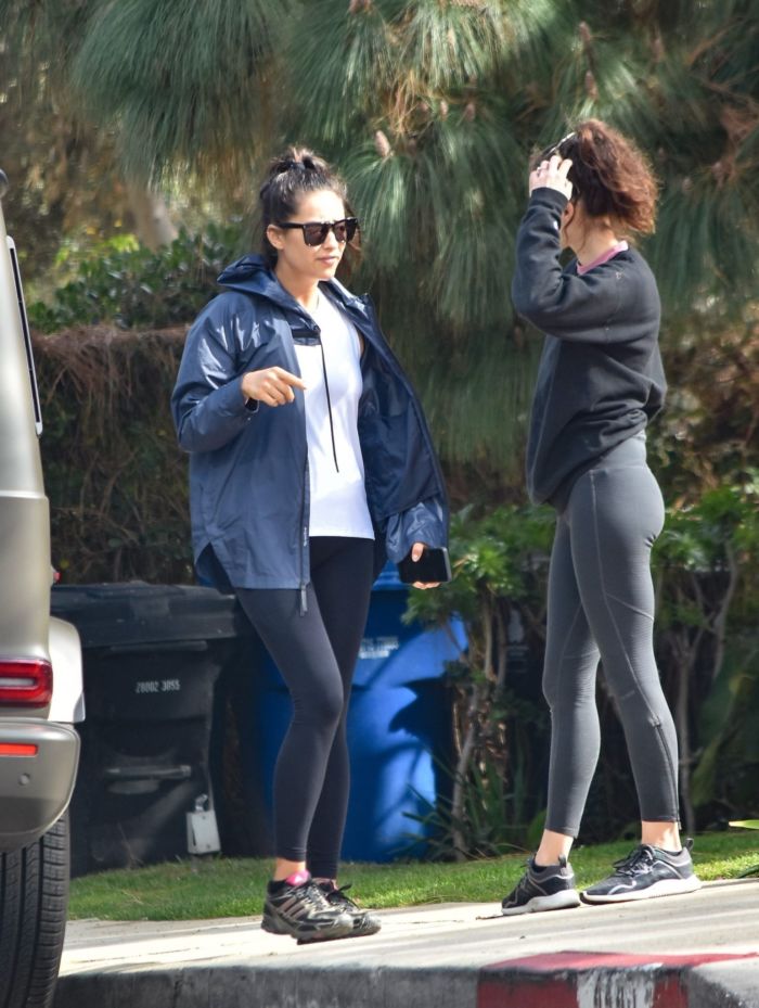 Shay Mitchell Hiking With Her Baby In Los Feliz