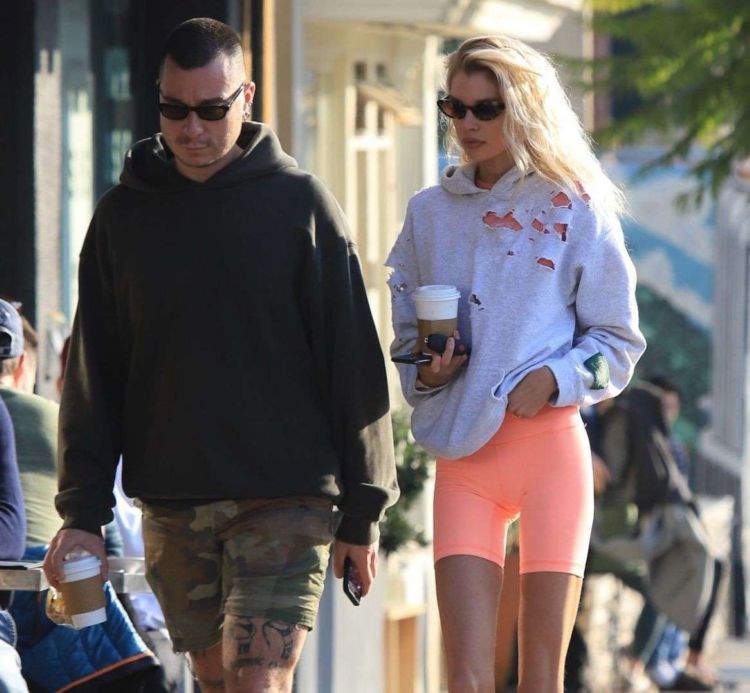 Stella Maxwell Candids In Leggings Out In Los Angeles