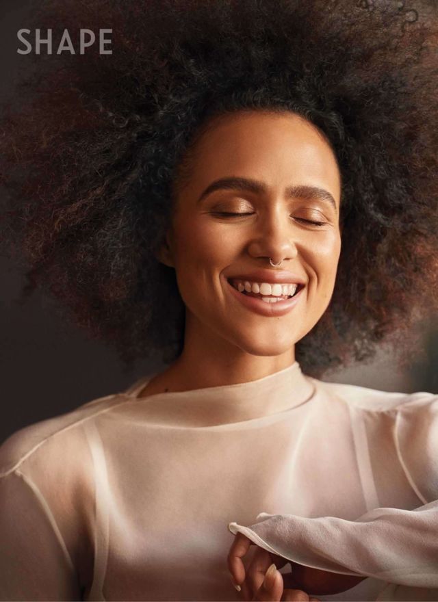 Nathalie Emmanuel Featured In Shape Magazine (May 2020)