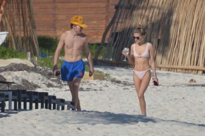 Anne Winters On A Bikini Vacation At The Beach In Tulum