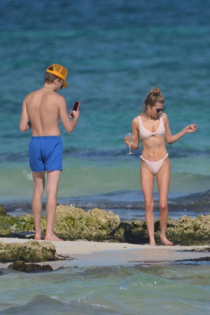 Anne Winters On A Bikini Vacation At The Beach In Tulum