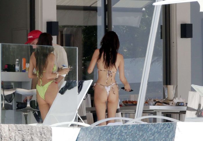 Bella Hadid Enjoying The Caribbean Sun In St Barths