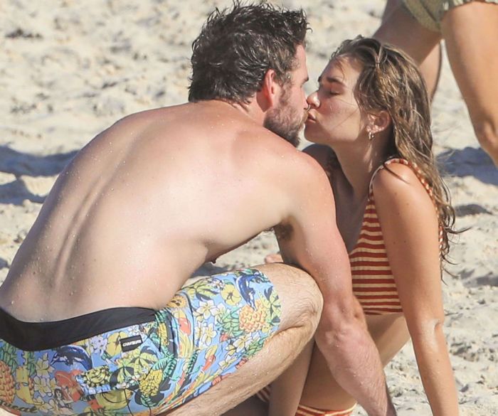 Liam Hemsworth's New Girlfriend Gabriella Brooks In Bikini At The Beach In Byron Bay
