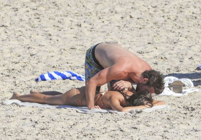 Liam Hemsworth's New Girlfriend Gabriella Brooks In Bikini At The Beach In Byron Bay