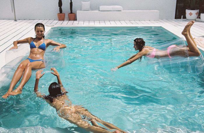 Gabriella Brooks, Rafaella Consentino And Anastasiia Matviienko Pose In Bikini For Triangl Swim 2020 Swimwear