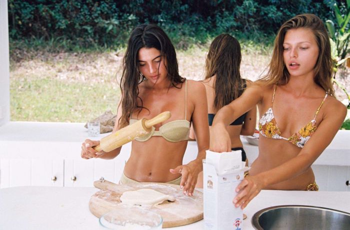 Gabriella Brooks, Rafaella Consentino And Anastasiia Matviienko Pose In Bikini For Triangl Swim 2020 Swimwear