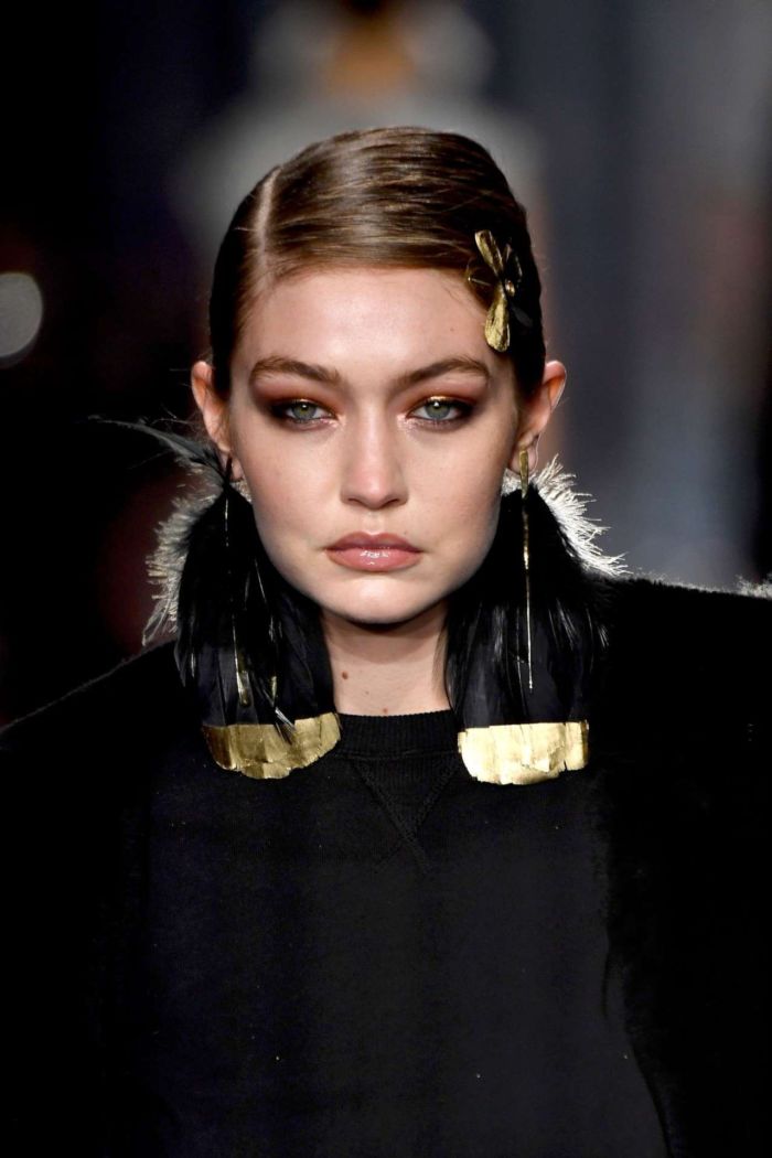 Gigi Hadid Turned Heads At The Tom Ford AW20 Fashion Show