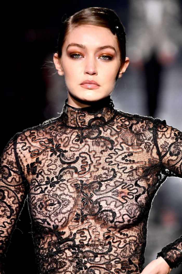 Gigi Hadid Turned Heads At The Tom Ford AW20 Fashion Show