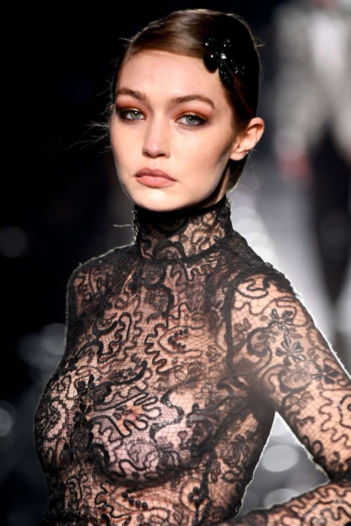 Gigi Hadid Turned Heads At The Tom Ford AW20 Fashion Show