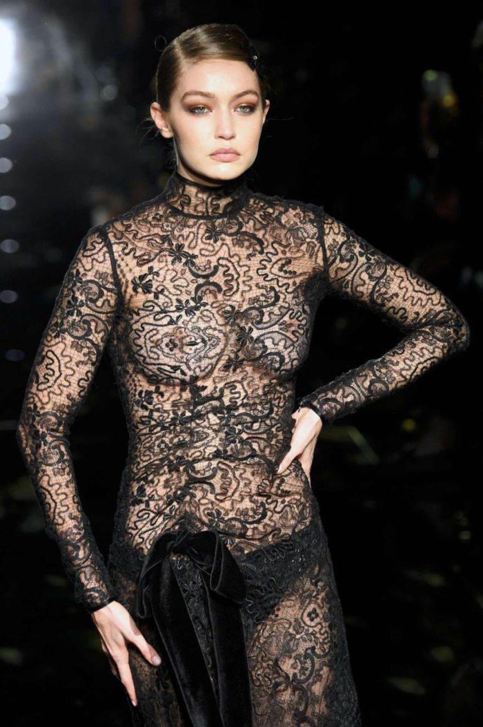 Gigi Hadid Turned Heads At The Tom Ford AW20 Fashion Show
