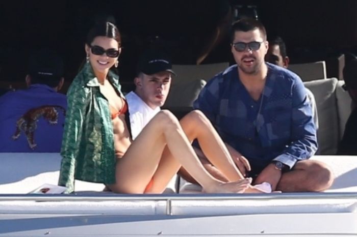 Kendall Jenner Candids In Bikini On A Yacht In Miami