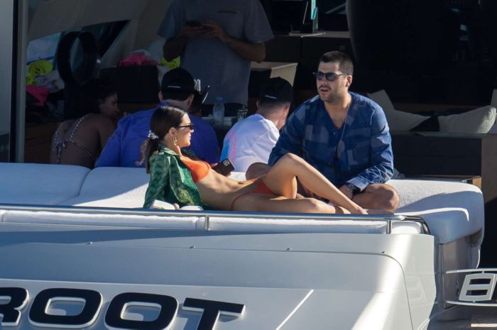 Kendall Jenner Candids In Bikini On A Yacht In Miami