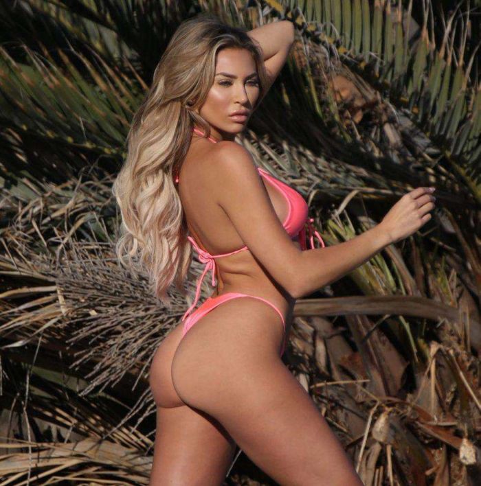 Khloe Terae In A White Swimsuit For 138 Water Photoshoot in Malibu