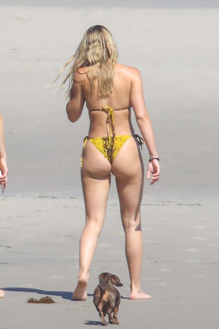 Sofia Richie Vacationing In A Bikini On The Beach In Malibu