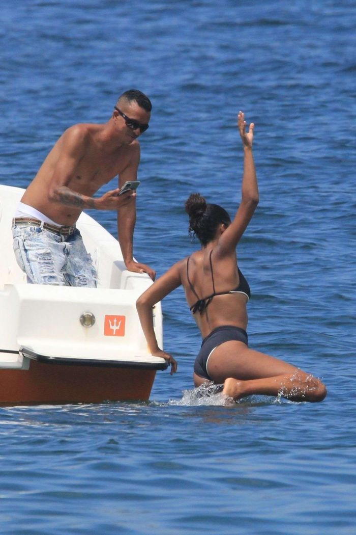 Tina Kunakey On A Bikini Vacation With Vincent Cassel in Rio de Janeiro