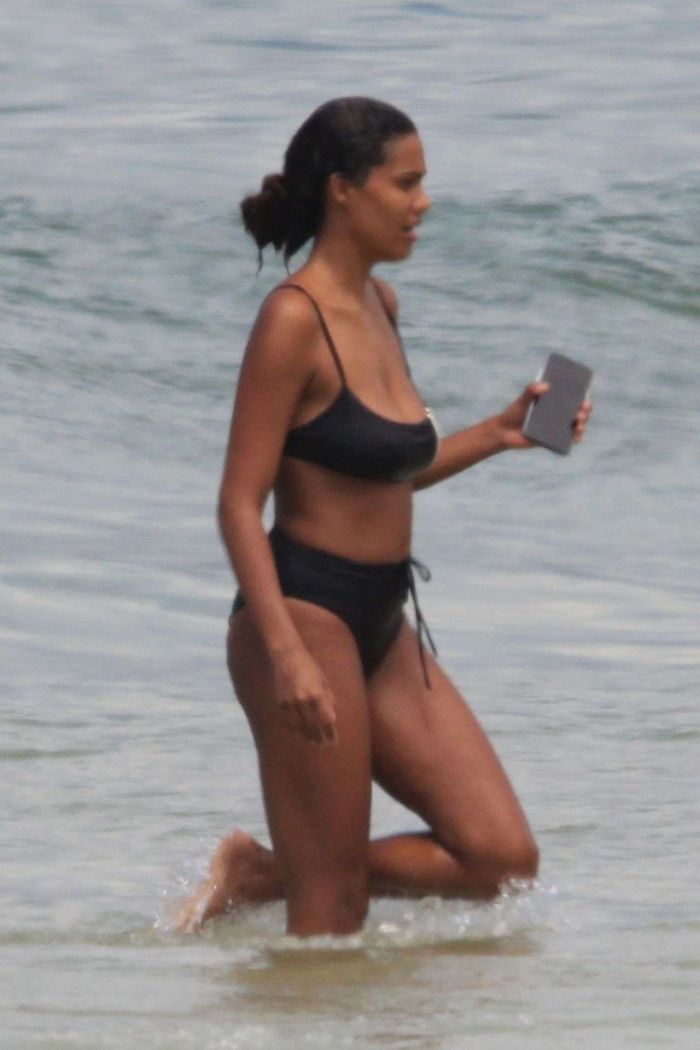 Tina Kunakey On A Bikini Vacation With Vincent Cassel in Rio de Janeiro