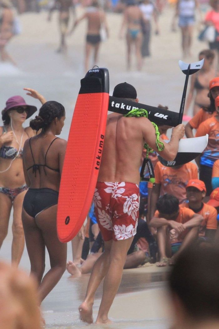 Tina Kunakey On A Bikini Vacation With Vincent Cassel in Rio de Janeiro