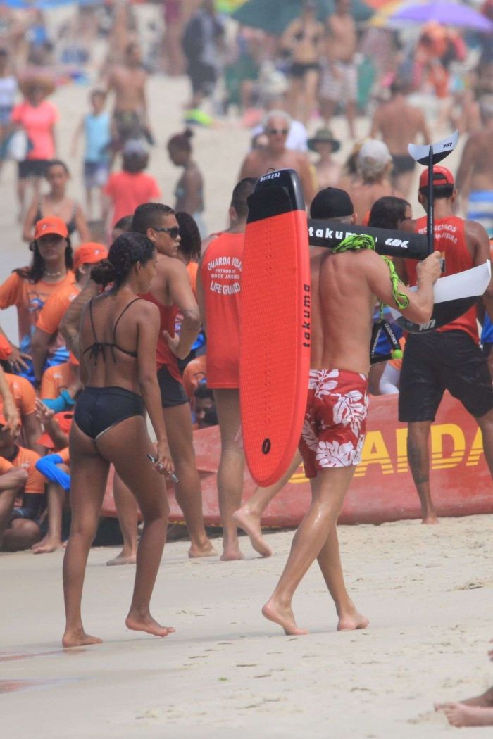 Tina Kunakey On A Bikini Vacation With Vincent Cassel in Rio de Janeiro