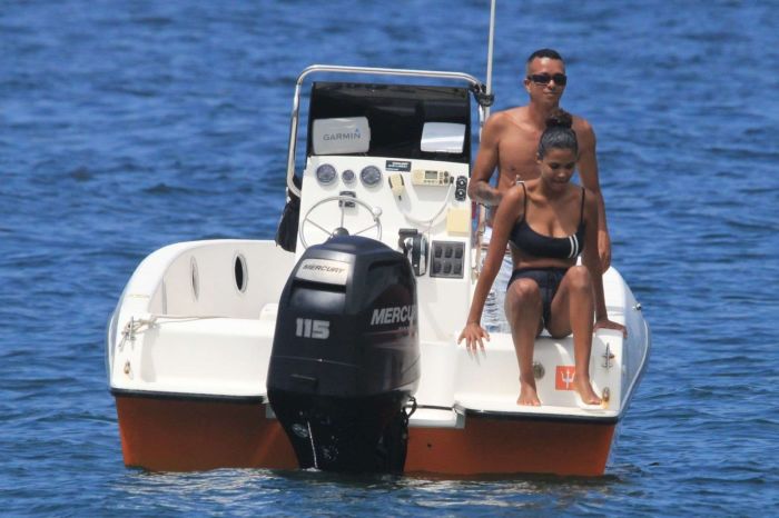 Tina Kunakey On A Bikini Vacation With Vincent Cassel in Rio de Janeiro