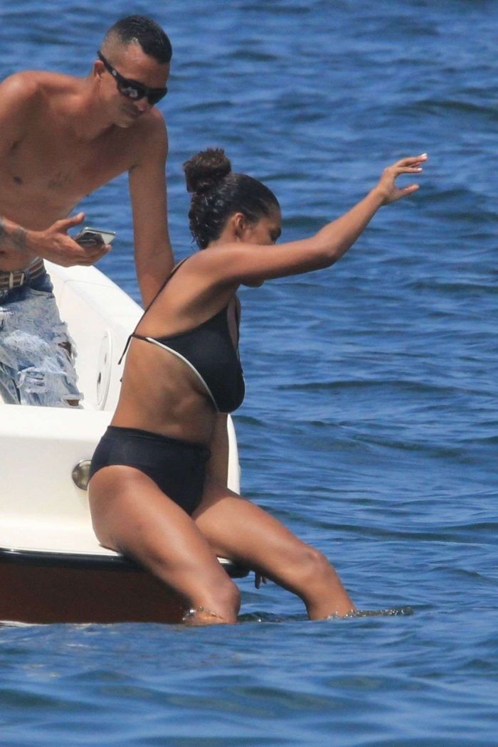 Tina Kunakey On A Bikini Vacation With Vincent Cassel in Rio de Janeiro